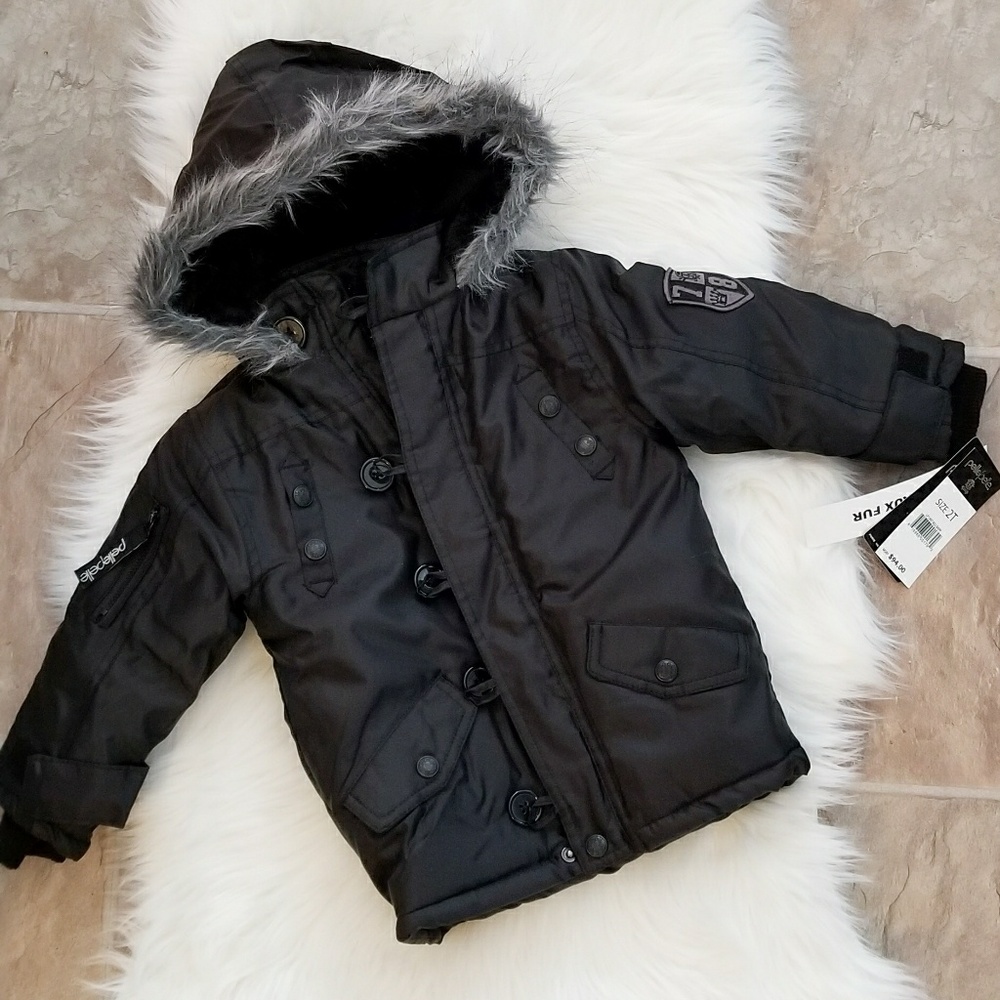 Pelle Pelle Black Winter Jacket -2T
